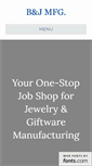 Mobile Screenshot of bjmfg.com